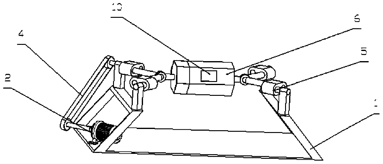 Quick separating device for frozen chicken legs