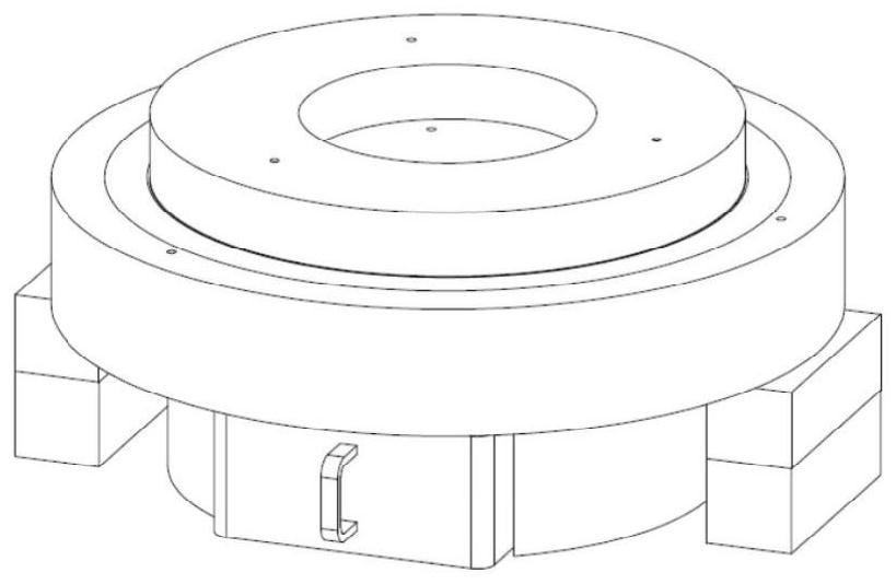 A light wear-resistant aluminum-based powder metallurgy composite automobile brake disc and its preparation method