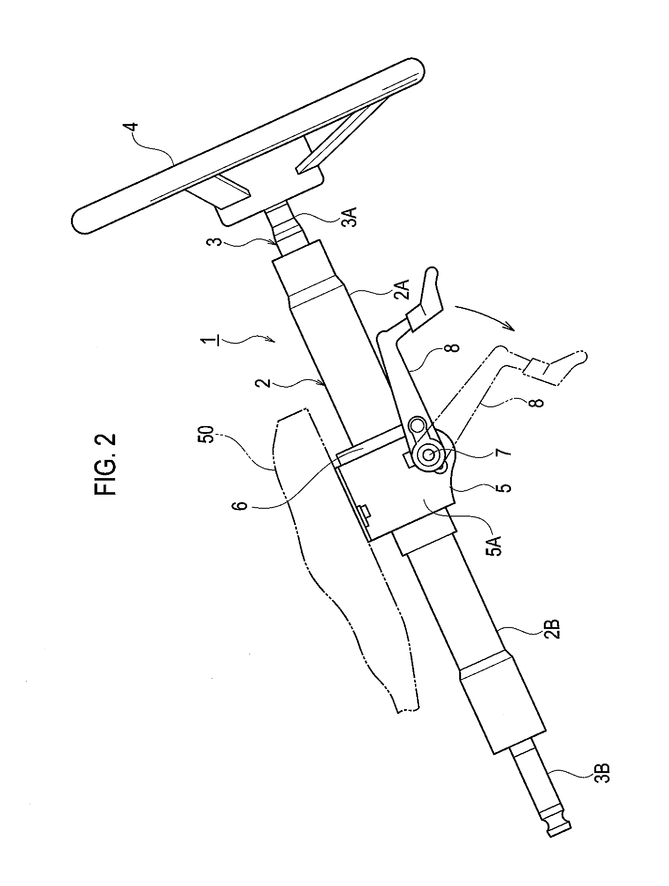 Steering column device