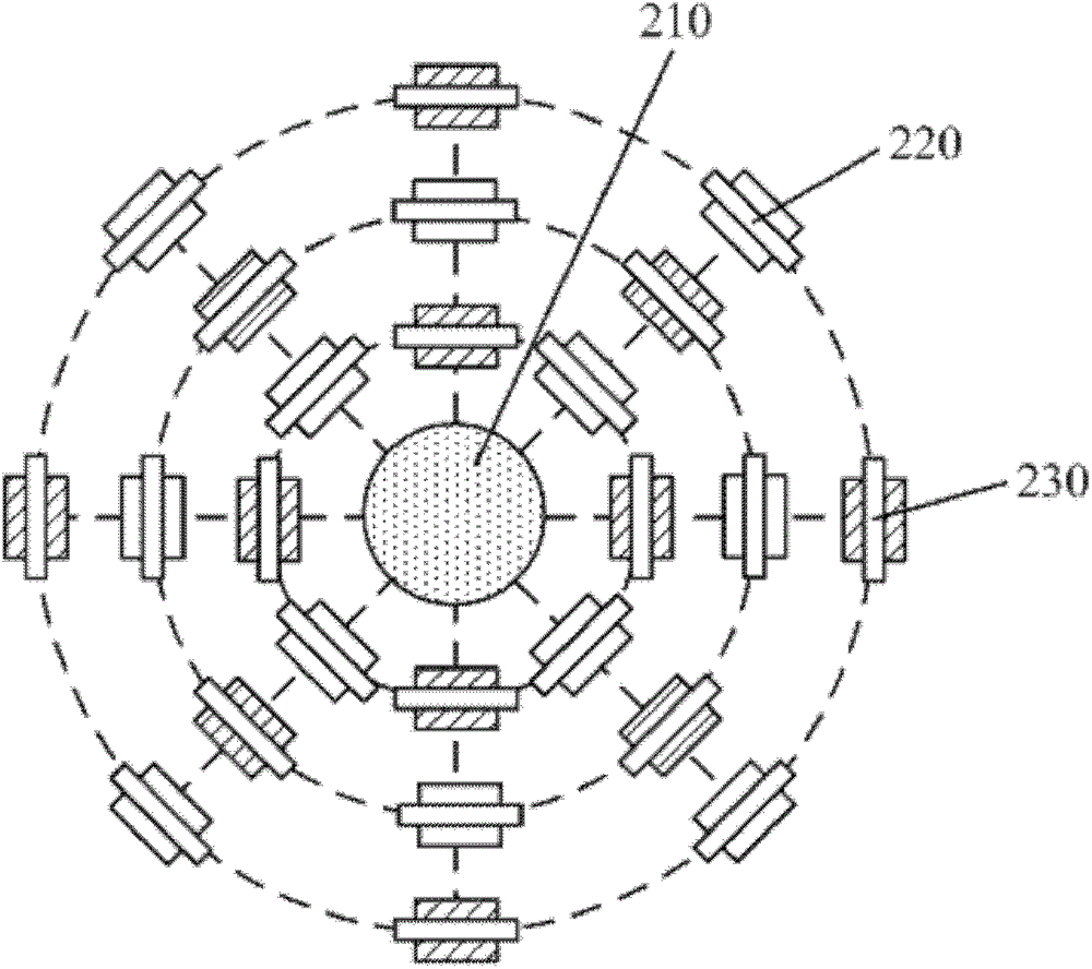 Through-silicon via (TSV) testing structure and TSV testing method