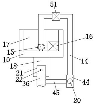 A modern agricultural sprinkler system with the function of transporting fruits and vegetables