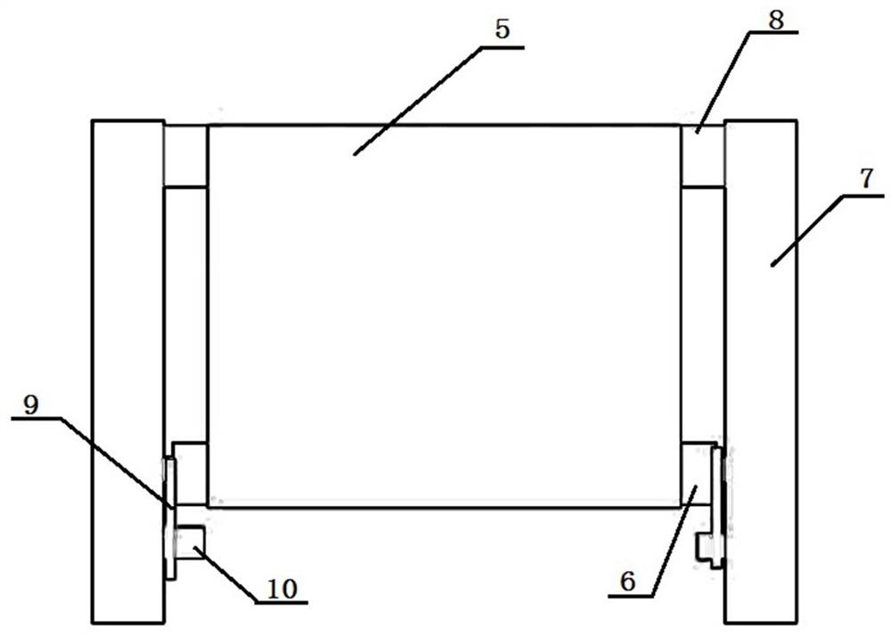 Dehydrator anti-meandering and tension protection device and method