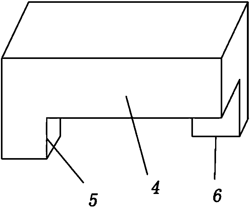 Repairing tool for bracket crane