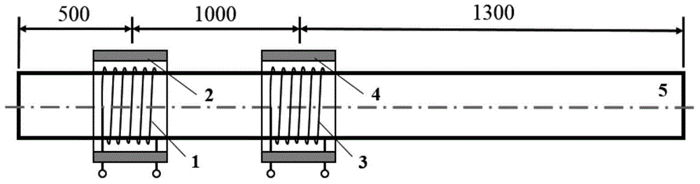 Method and system for measuring natural frequencies of pipelines