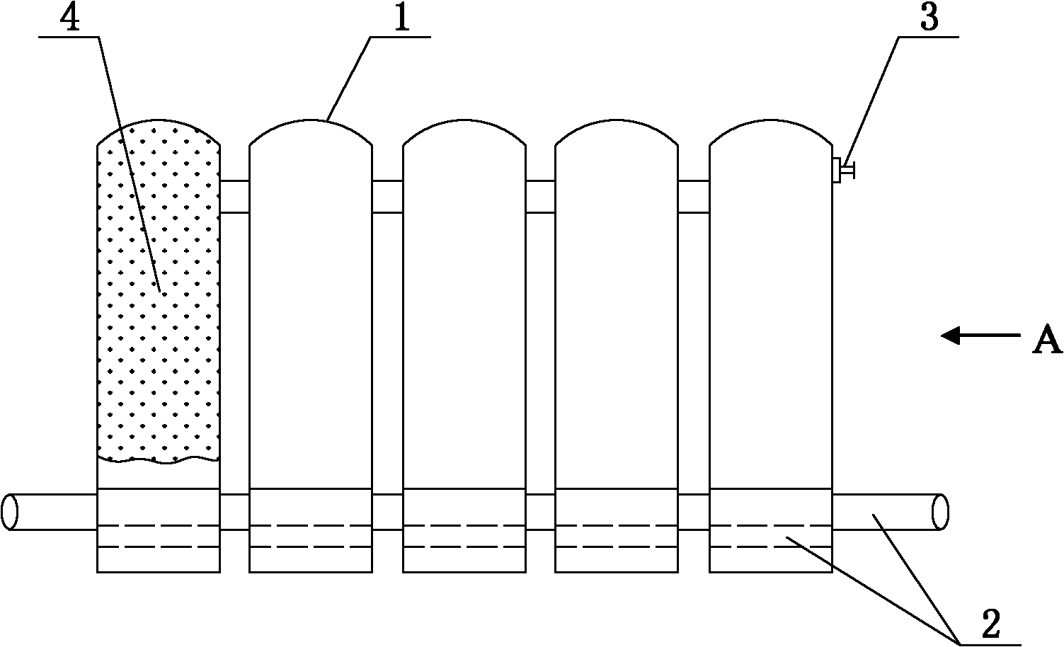 Superconducting fluid and vacuum radiator using same