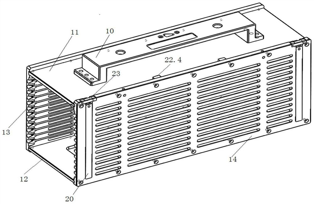 Locking type material box