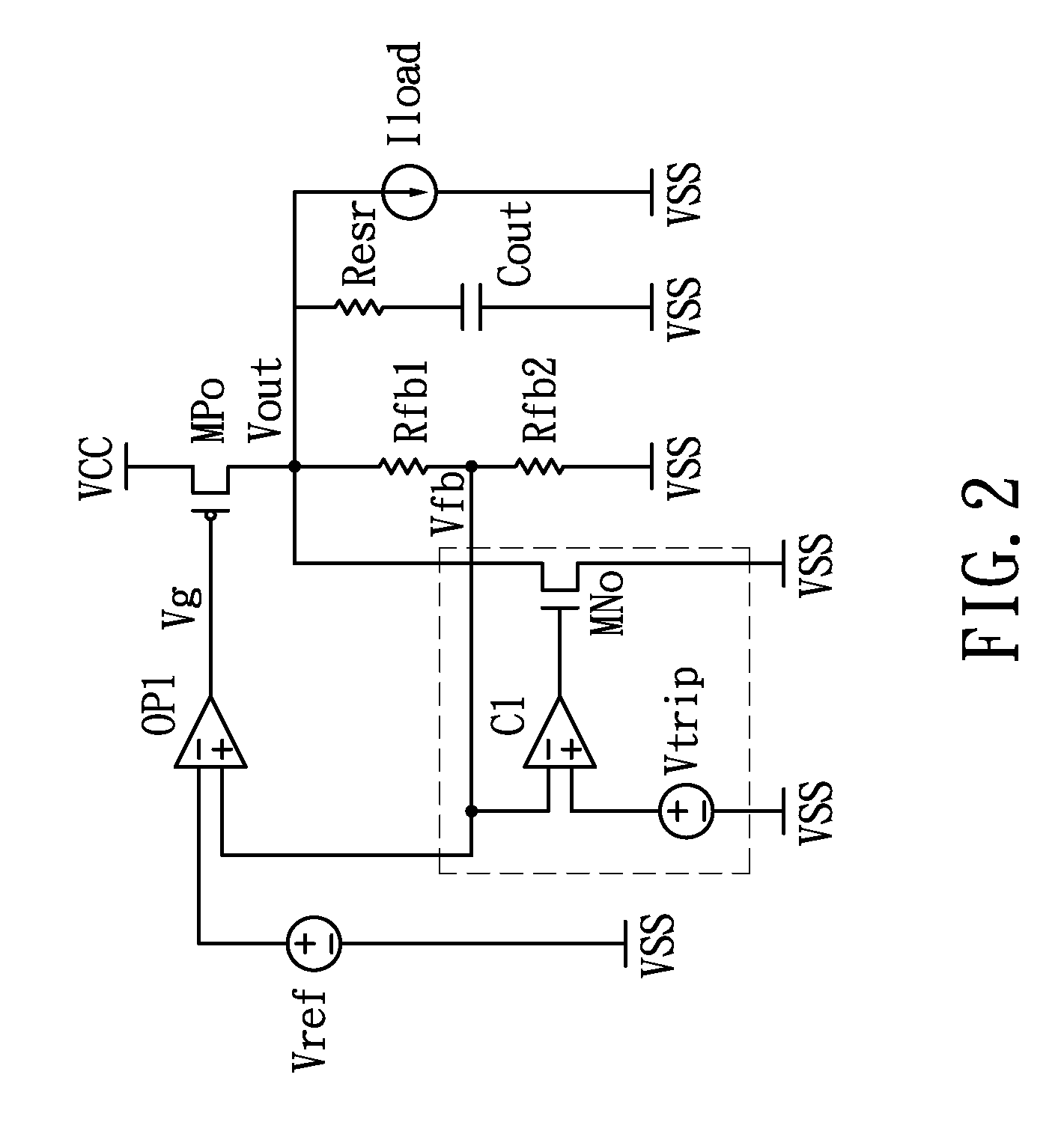 Voltage regulator with output accelerated recovery circuit