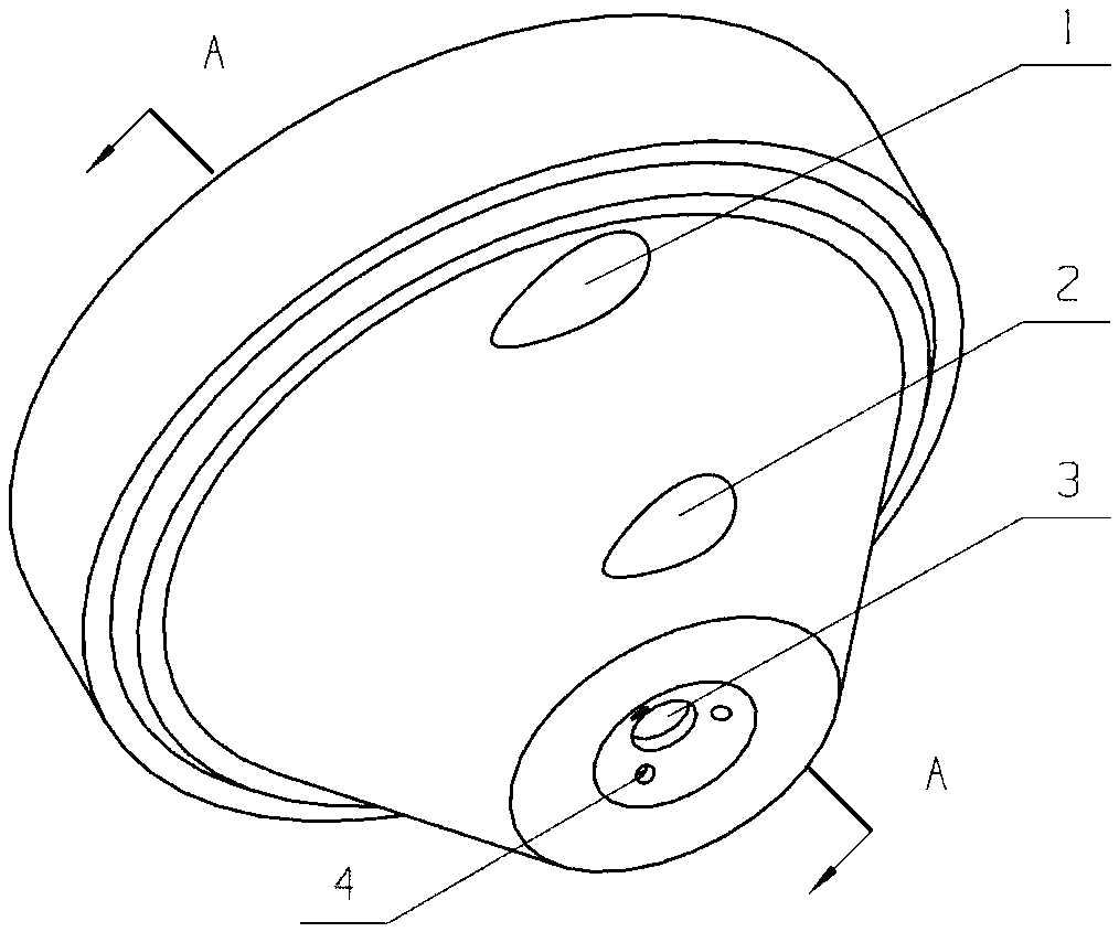 A spiral micro-rib water cooling device for laser cladding nozzles