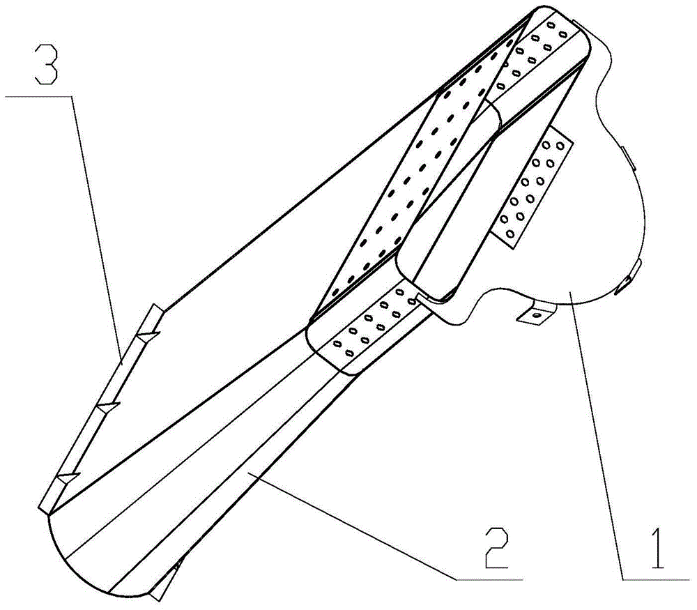 Preparation method of composite material thin-walled shell based on discontinuous layup