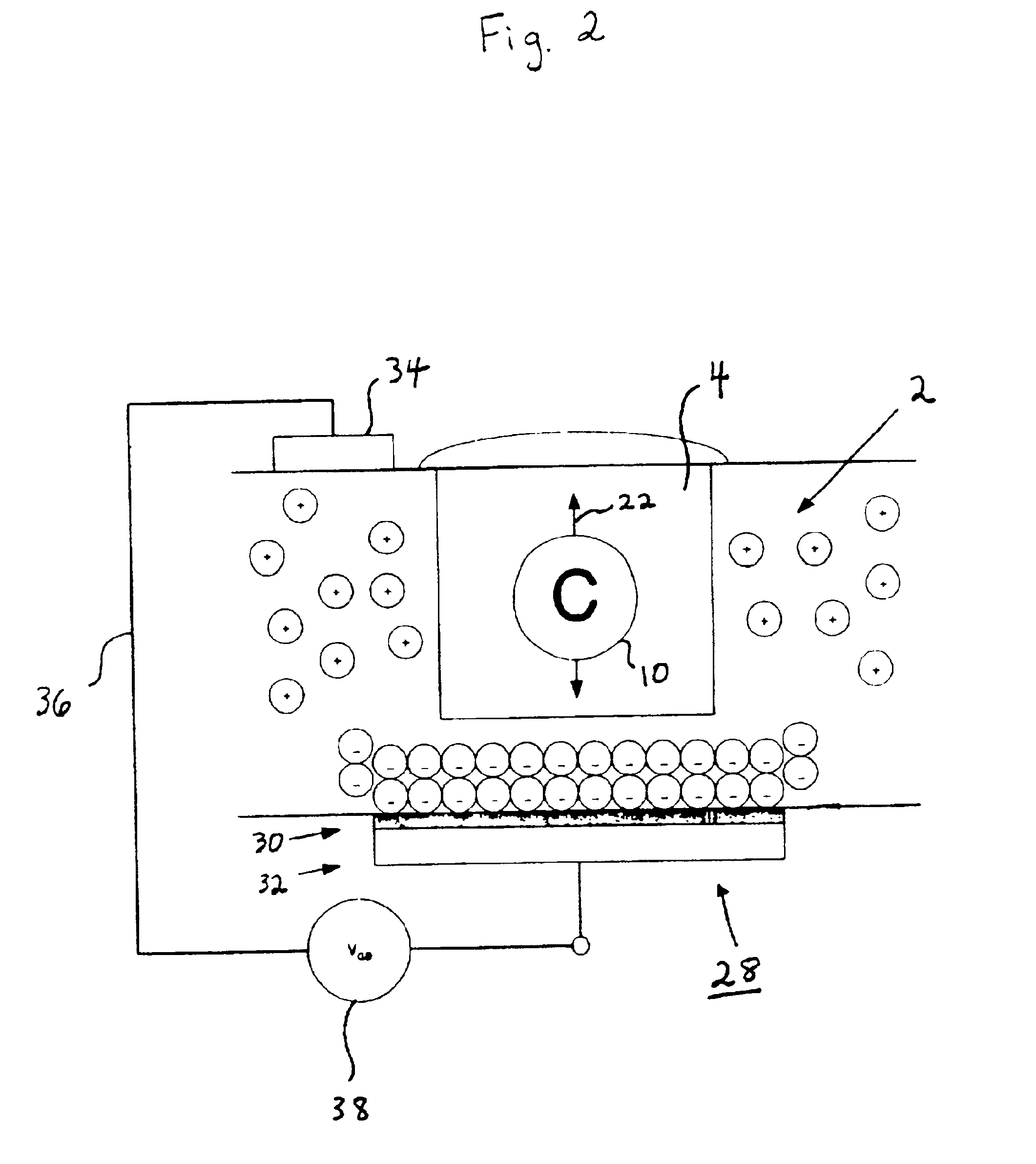 Methods and apparatus for subjecting an element to an electrical field