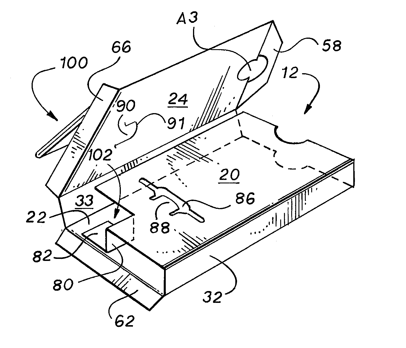Packaging System With An Improved Inner Structure