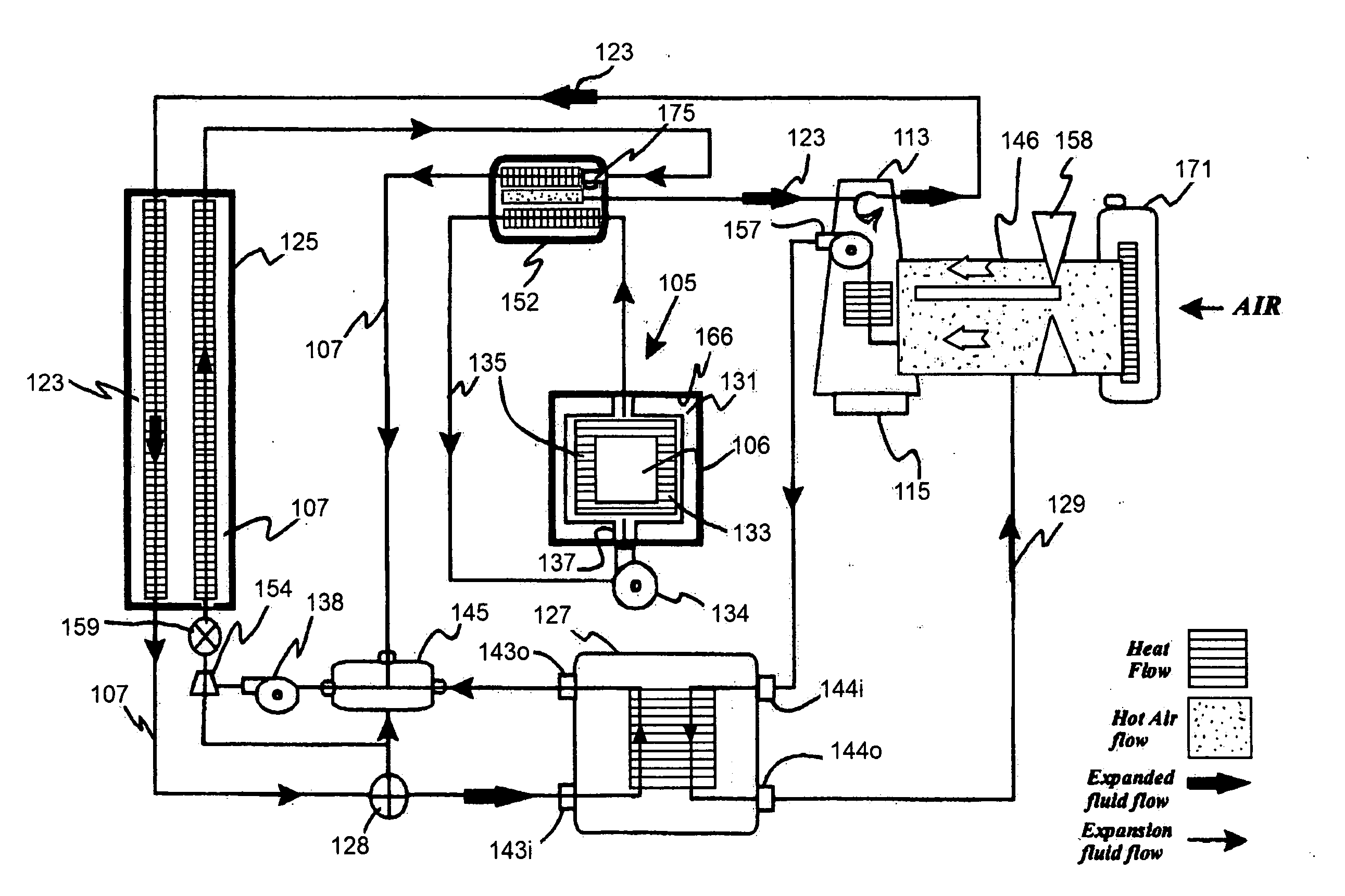 Thermal engine using noncombustible fuels for powering transport vehicles and other uses