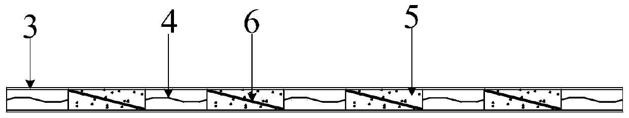 Double-layer steel plate composite shear wall with corrugated web I-shaped steel components transversely arranged in staggered mode