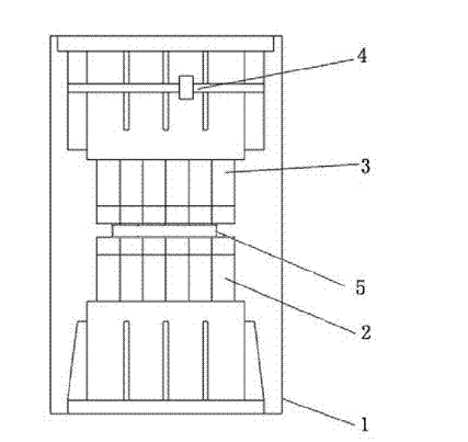 Method and device for forming plates through gradual approximation bending