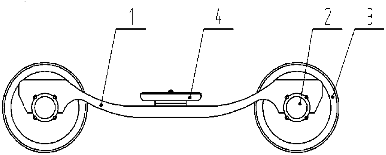 A Bogie with Simple Structure