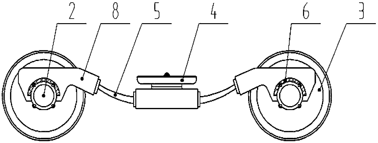 A Bogie with Simple Structure