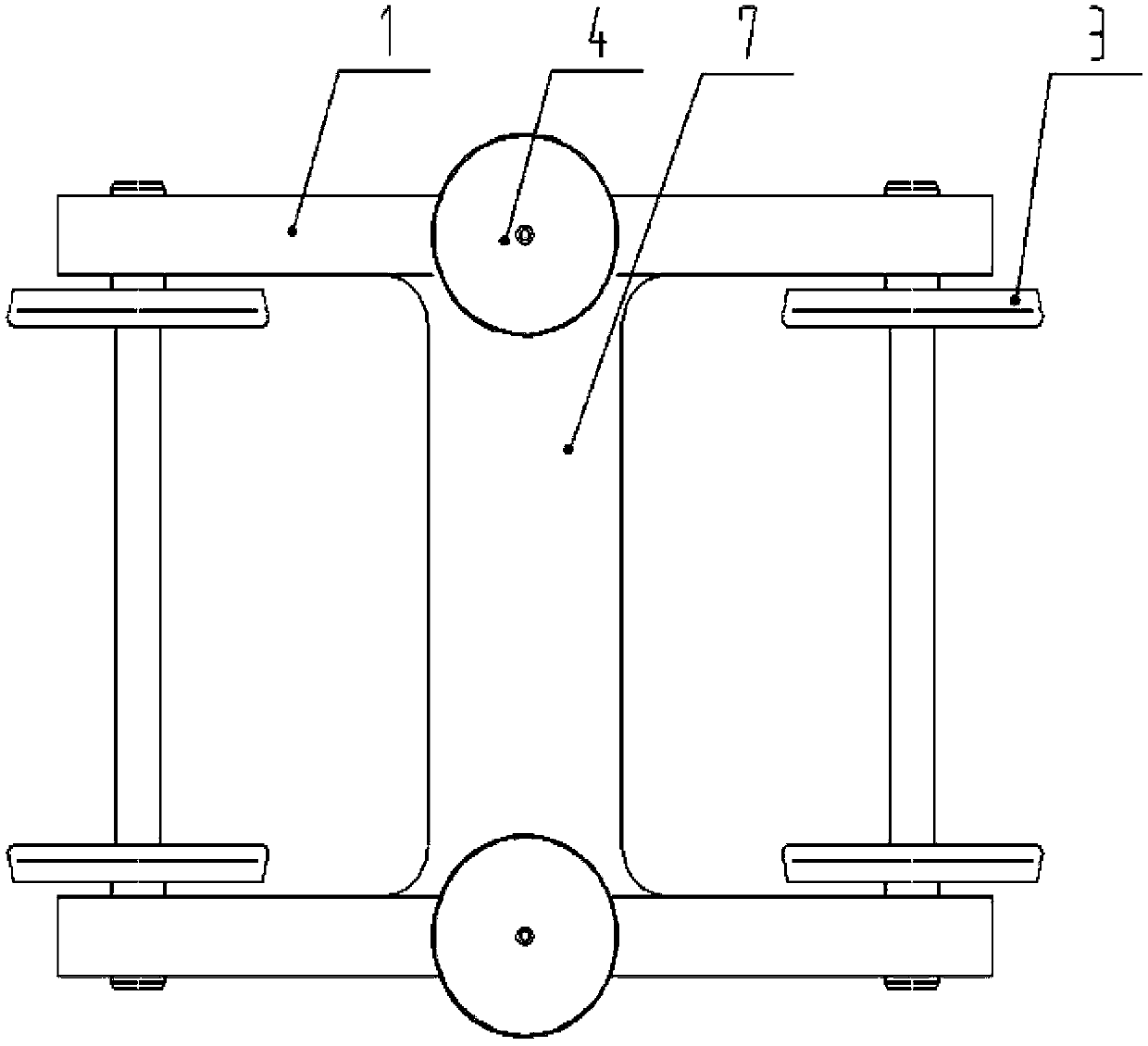 A Bogie with Simple Structure