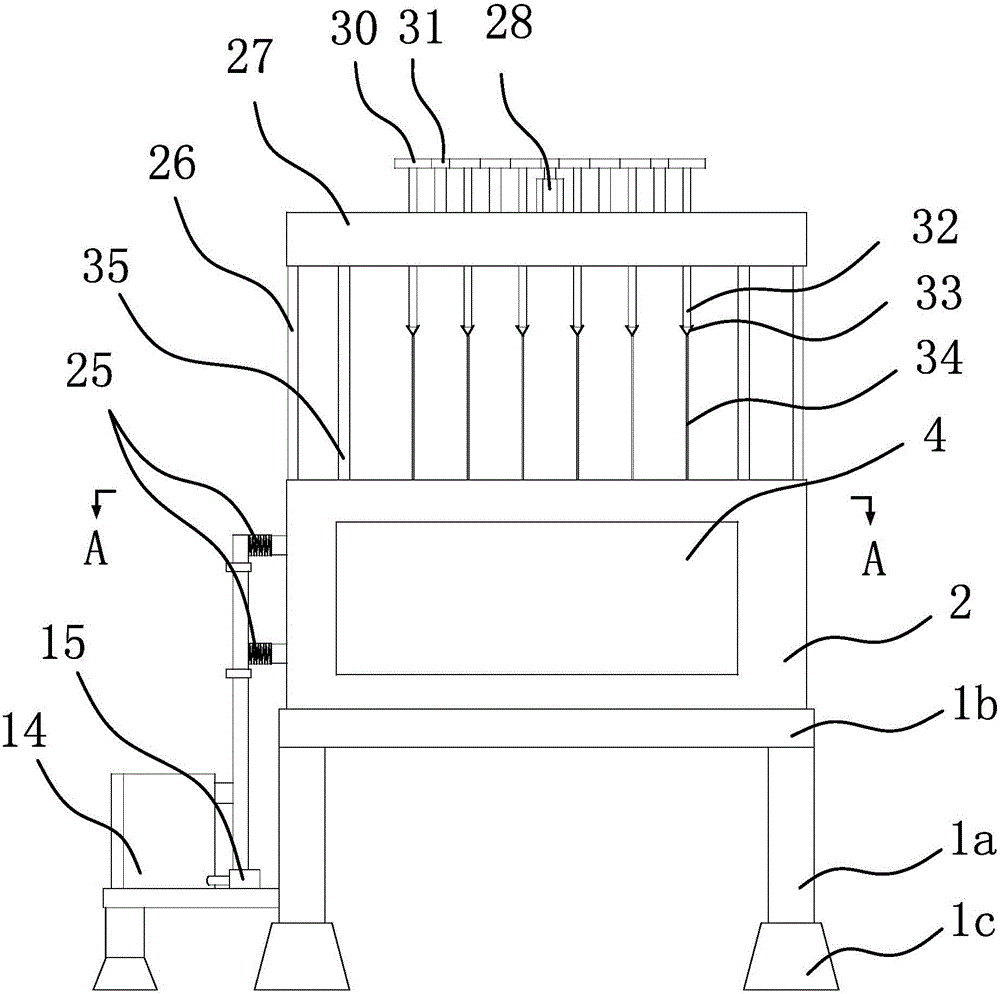 A test fabric dyeing machine