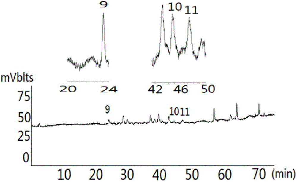 A detection method for simultaneously determining the contents of flavonoids and terpene lactones in Shuxuening