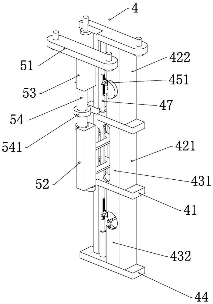 Mechanism for measuring relative vertical displacement between adjacent hollow slabs of hollow slab bridge