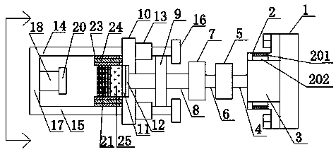 Novel energy-saving plate pressing machine