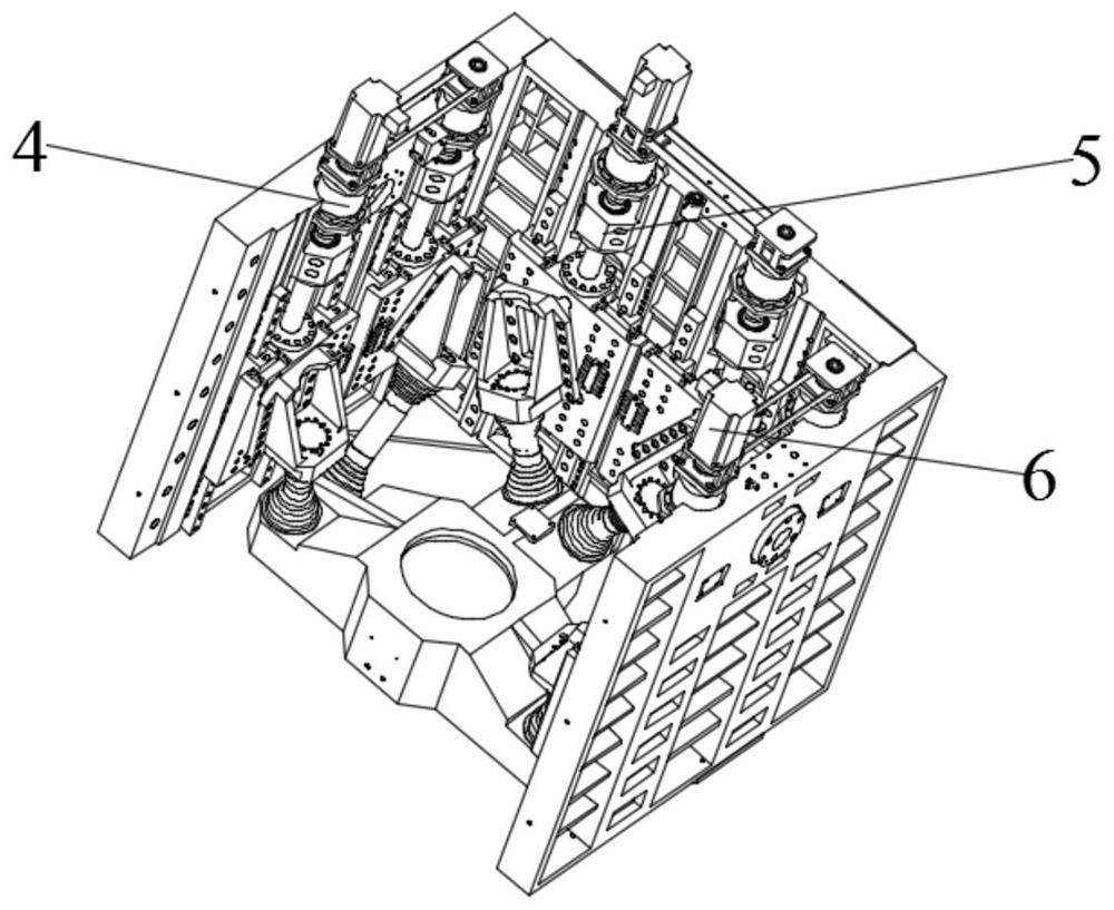 Three-dimensional parallel friction stir welding spindle device