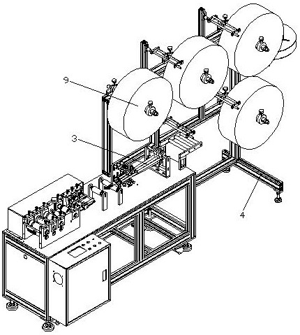 Disposable mask machine debugging process