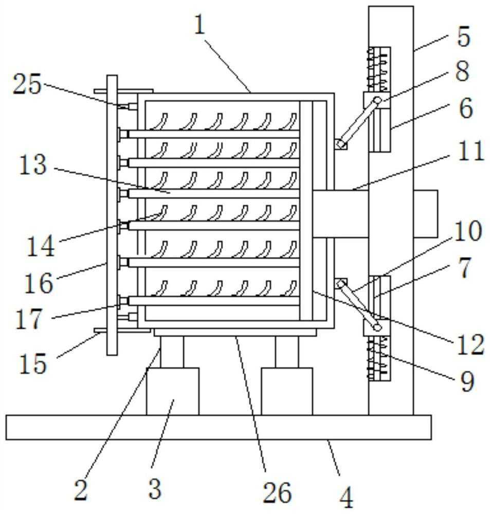 Heat dissipation and temperature rise method for power storage device of new energy automobile