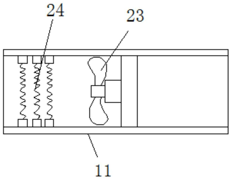 Heat dissipation and temperature rise method for power storage device of new energy automobile