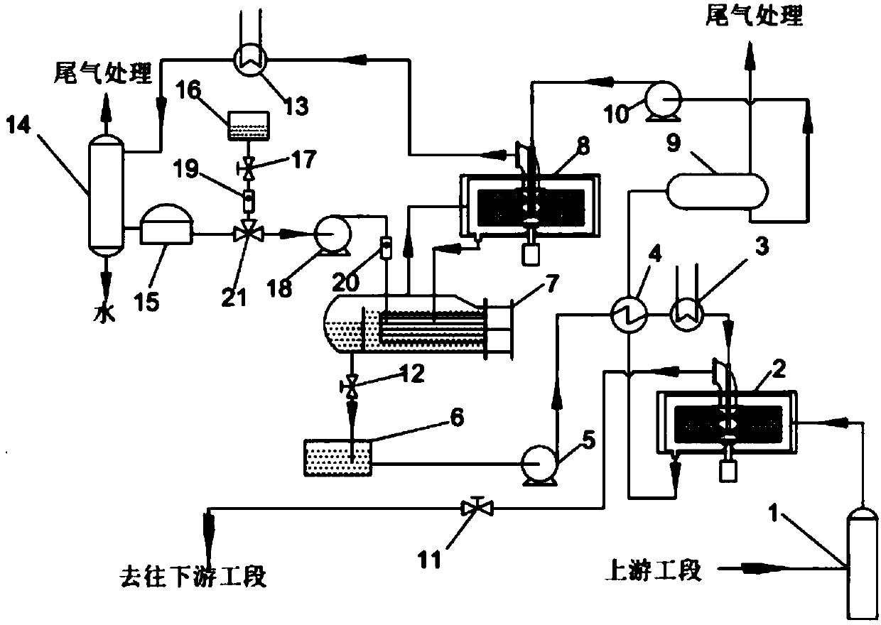 System device and process suitable for dehydrating liquefied natural gas on marine platform