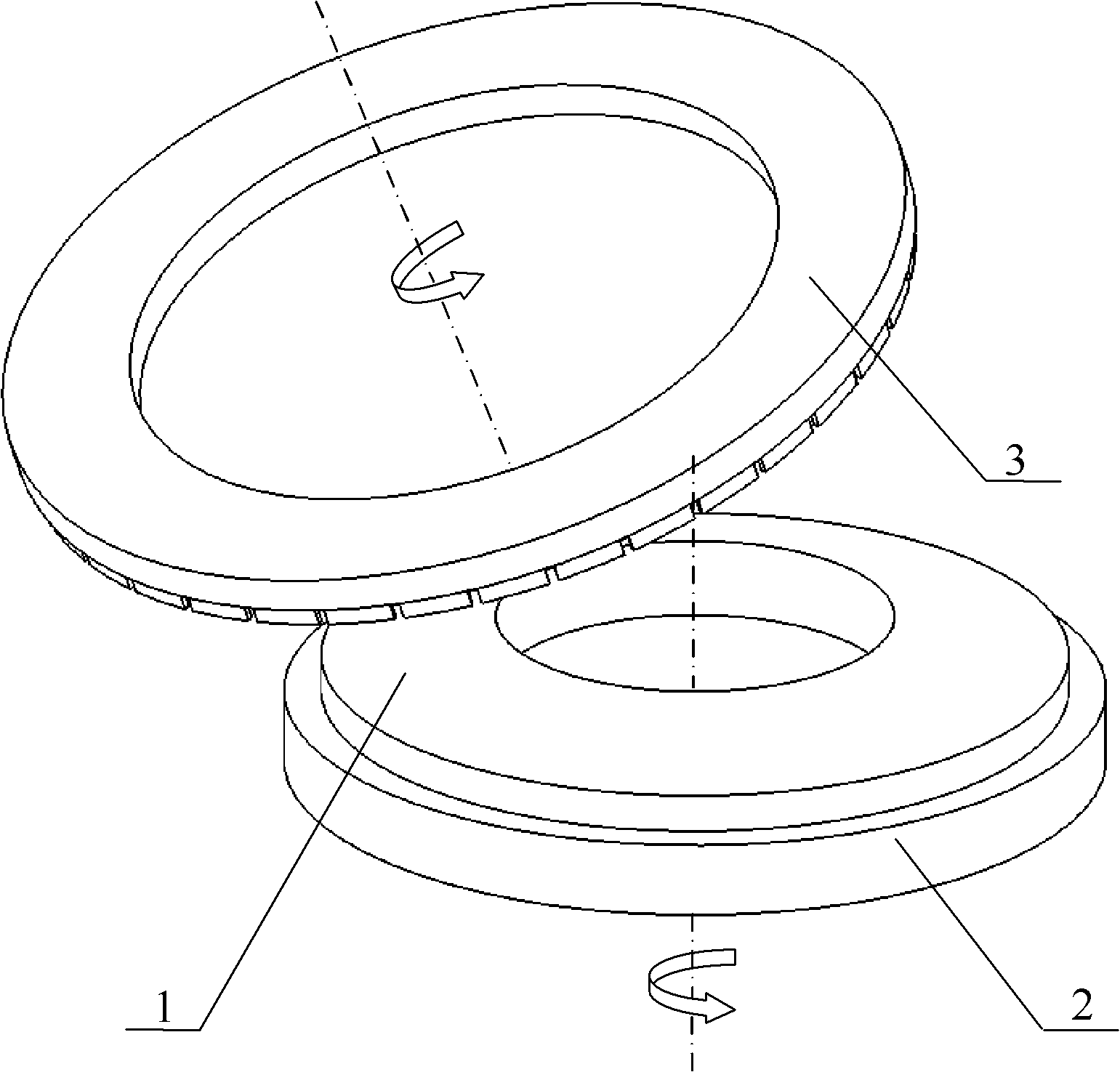 Conical surface grinding method
