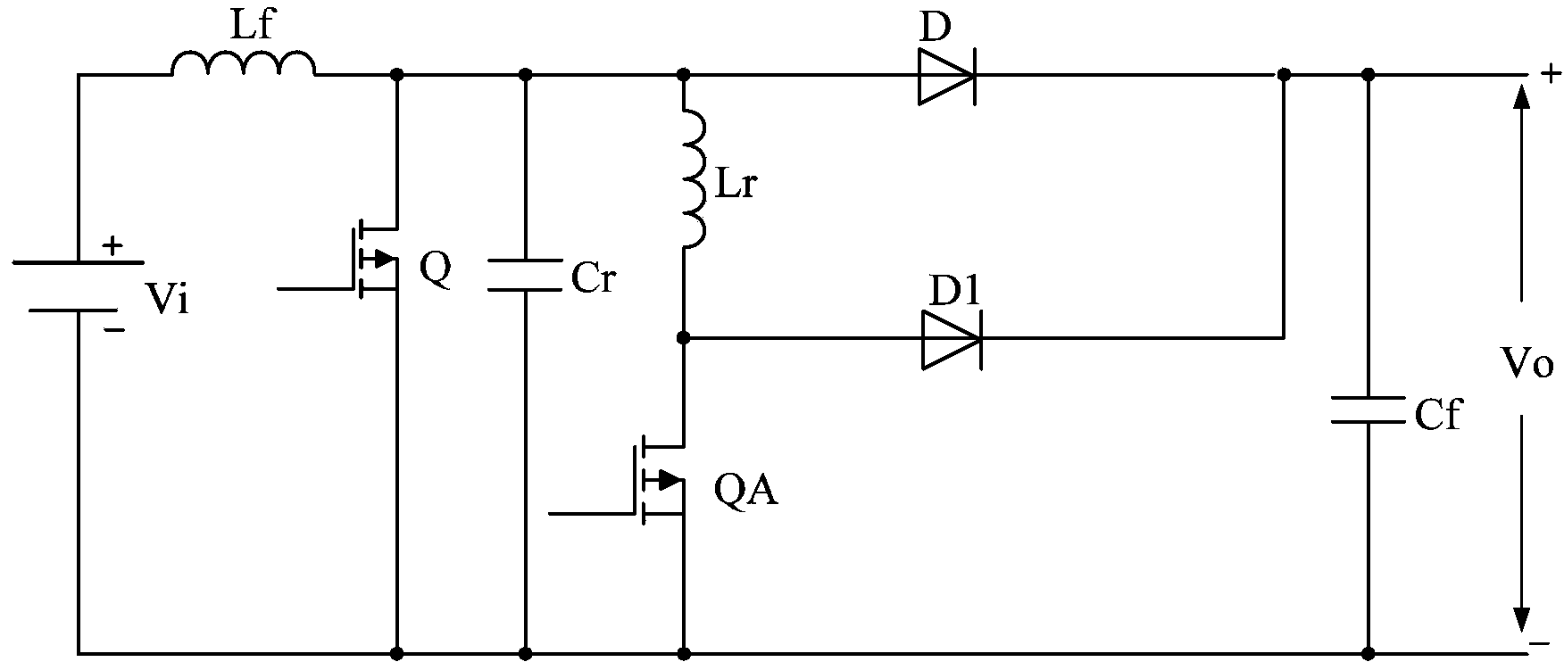 Zero-voltage switching pulse-width modulation converter