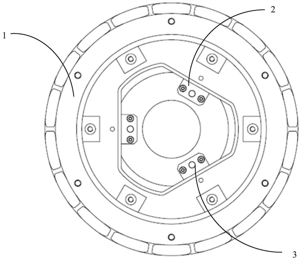 Metal reflector support structure and metal reflector system