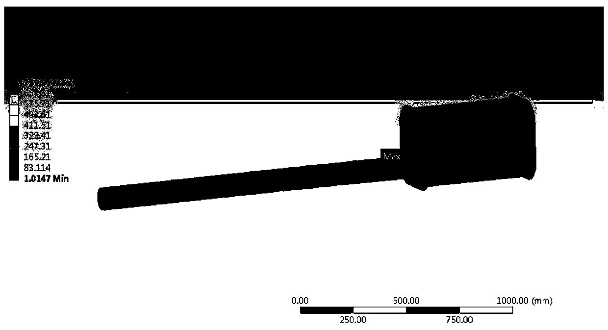 An underwater dynamic high-precision magnetic force measurement method and device