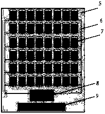 Schoolbag based on human movement self-generating electricity