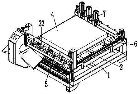 Solid wood cutting machine