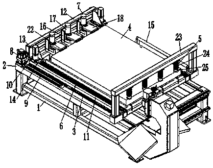 Solid wood cutting machine