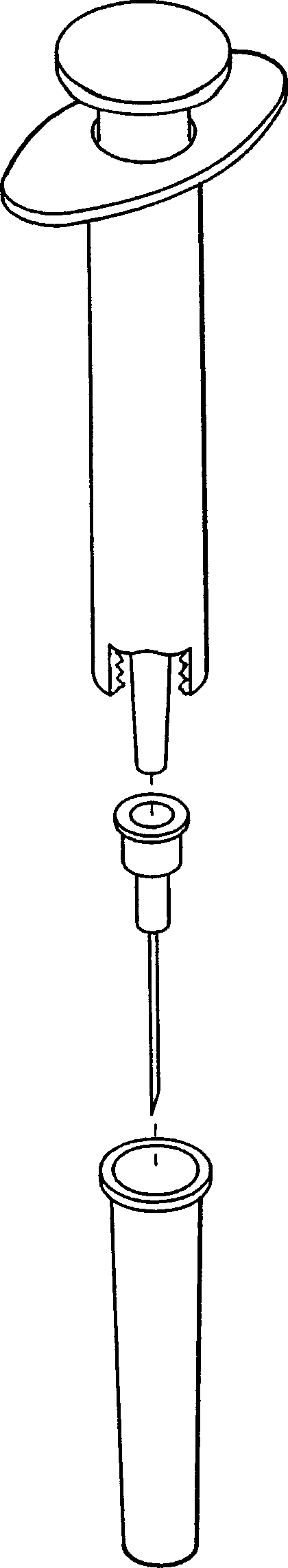 Retraction type safety syringe