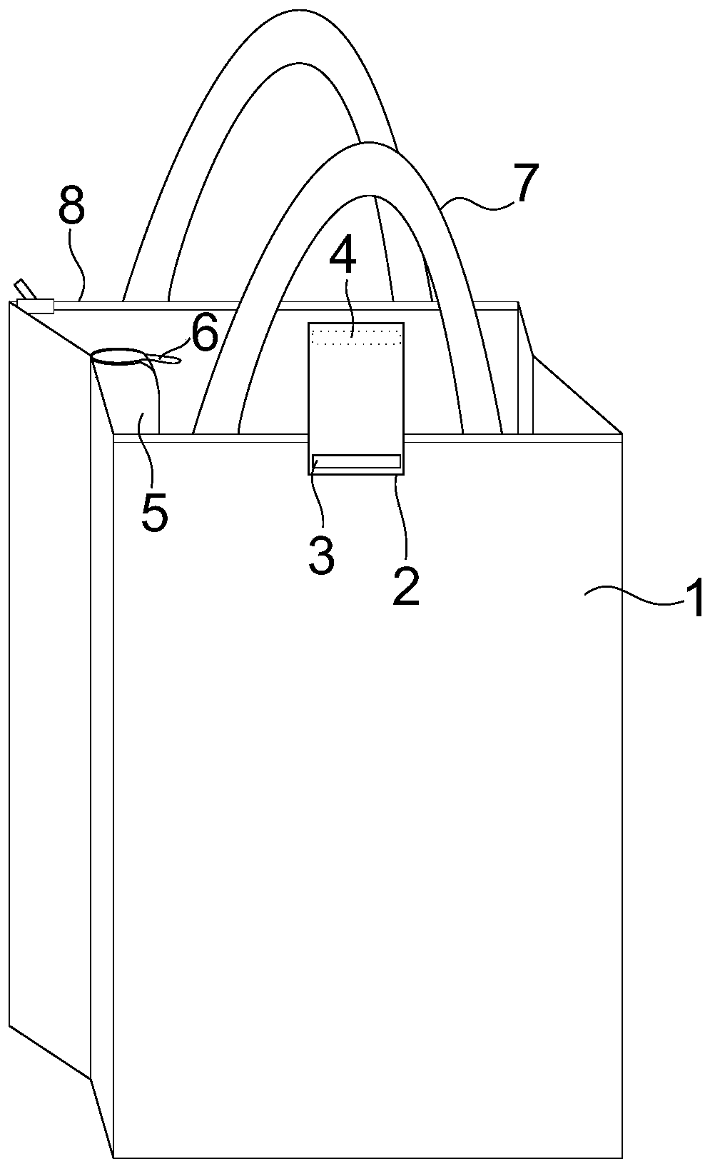 Foldable shopping bag