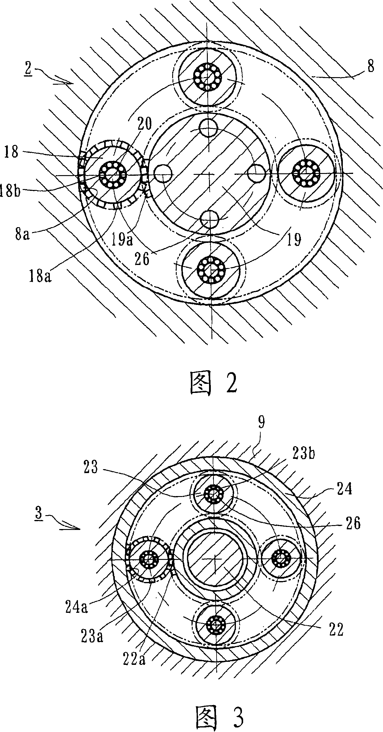 Motor-driven wheel driving apparatus