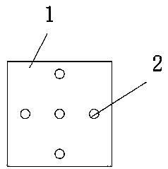 Base for installation of robot