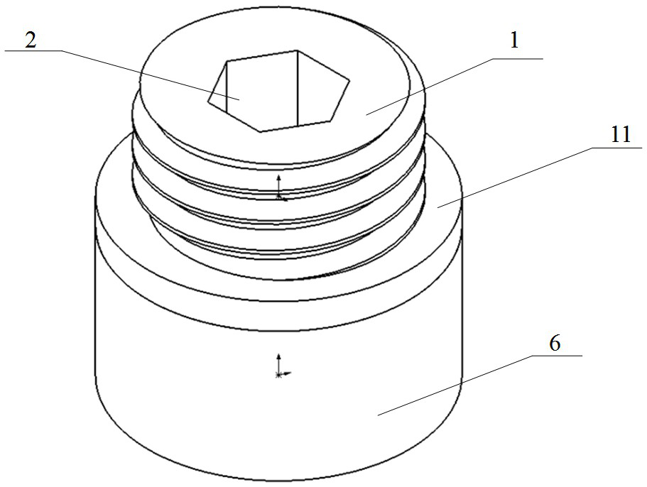 Small low-flow-resistance swirl nozzle