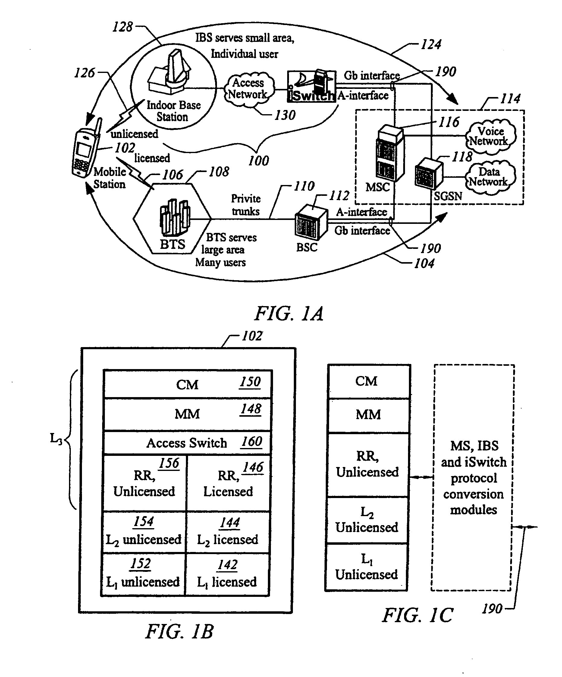 Apparatus and method for extending the coverage area of a licensed wireless communication system using an unlicensed wireless communication system