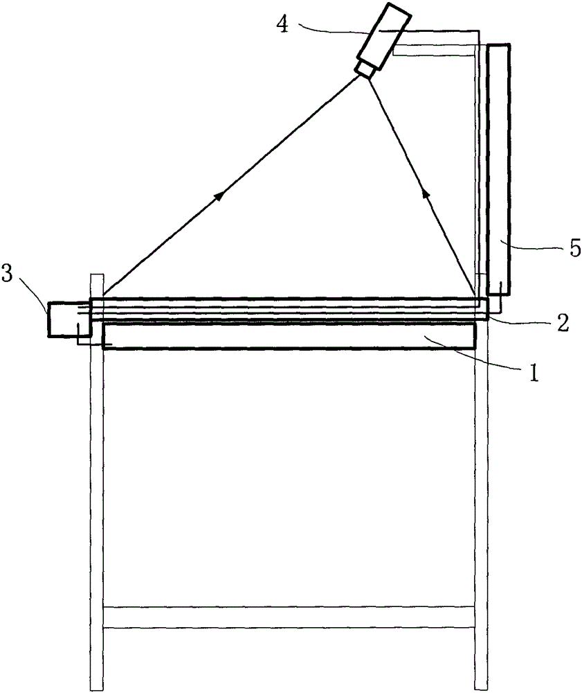 Color-adjustable sand painting platform device based on liquid crystal display