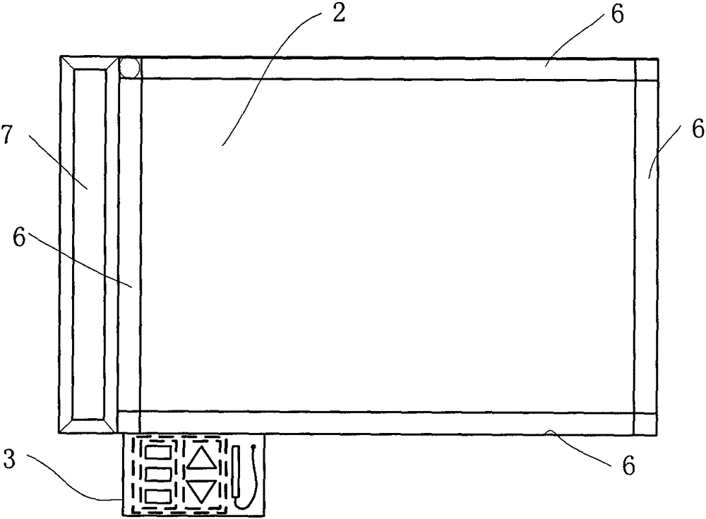 Color-adjustable sand painting platform device based on liquid crystal display