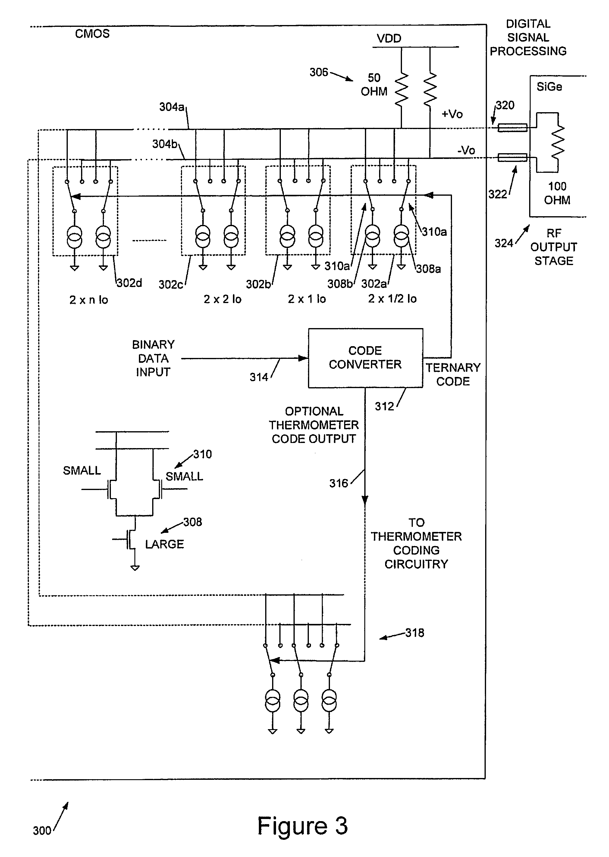 Differential current-steering digital-to-analog converter