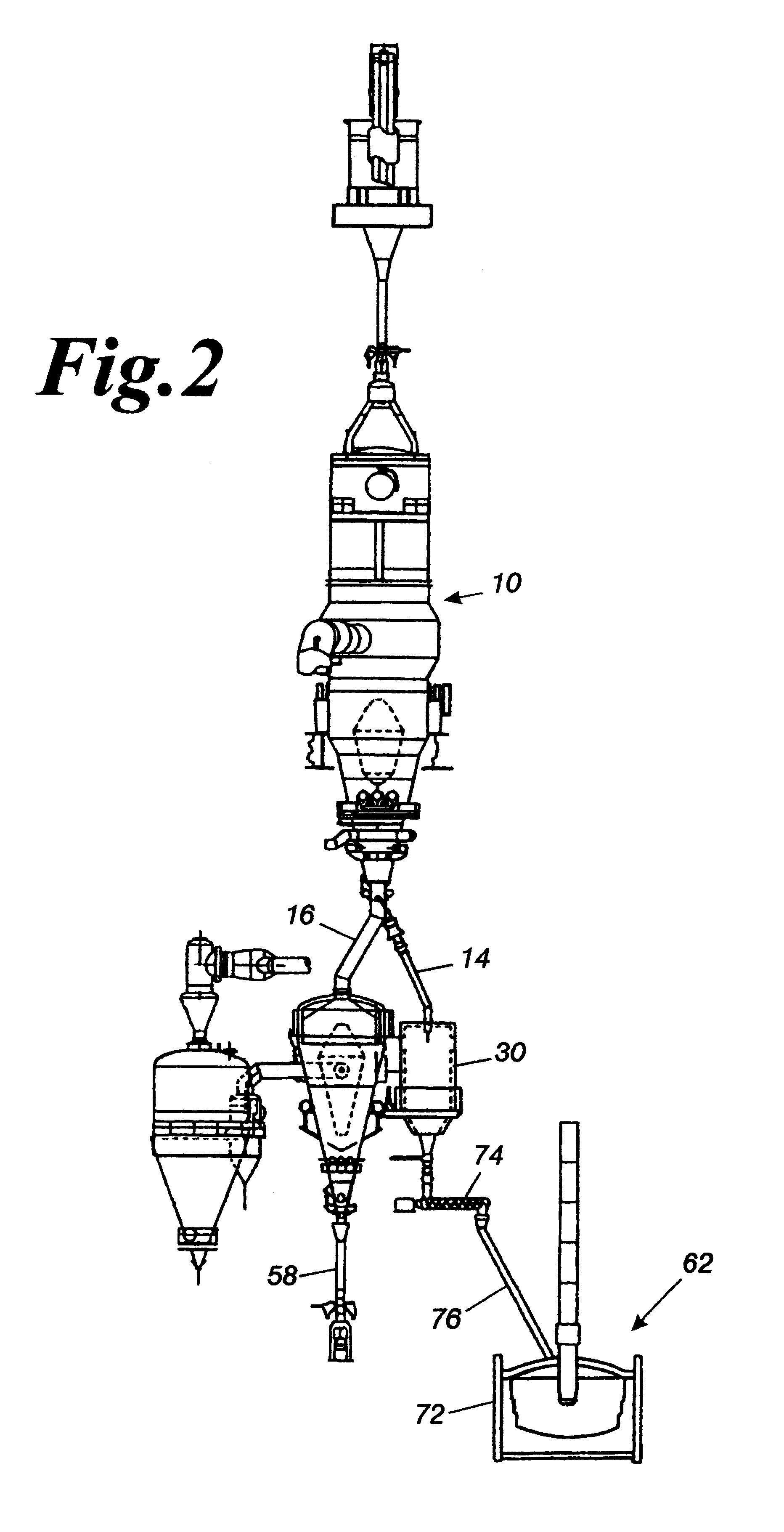 Direct reduced iron discharge system and method
