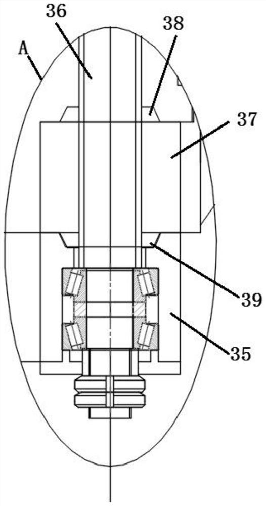 High-precision lead screw nut transmission positioning device