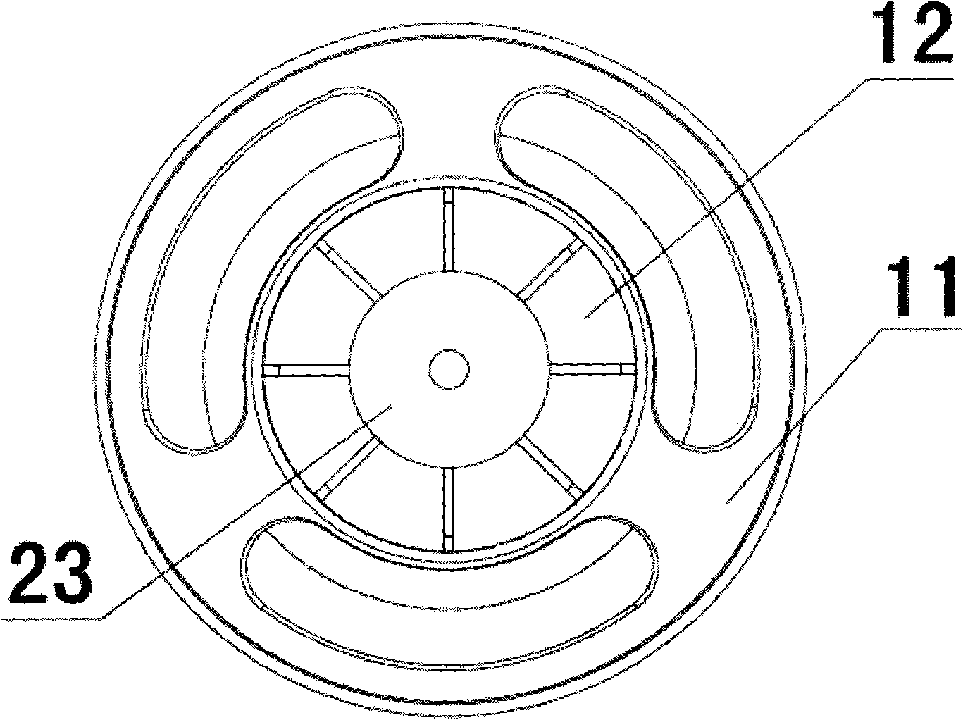 Anus dilator base component