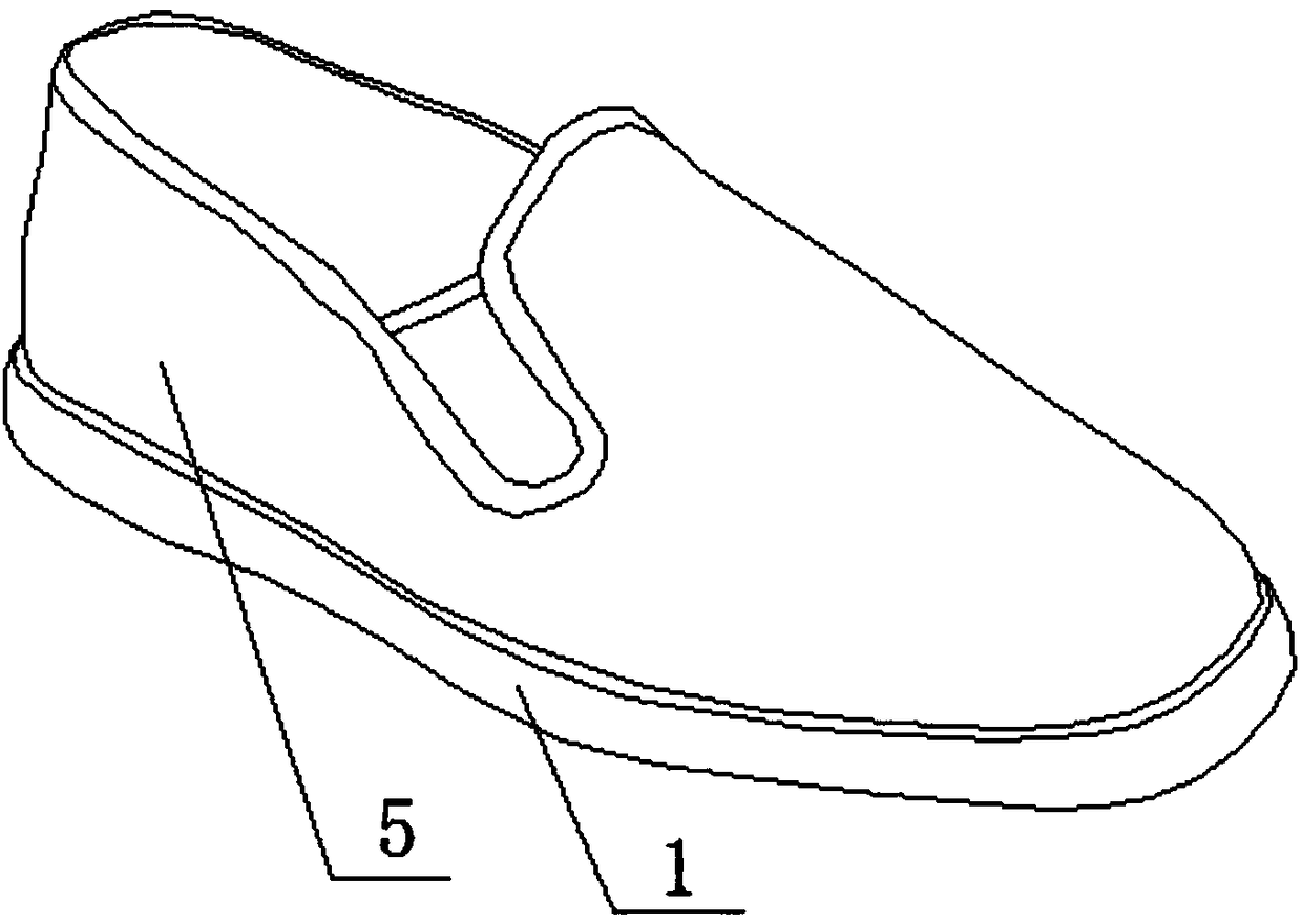 Anti-static shoe sole free of humidity dependence, manufacturing method thereof and anti-static shoe